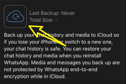 برگرداندن پیام های واتساپ بعد از نصب مجدد بازگردانی پیام های حذف شده واتساپ از طریق iCloud آیفون