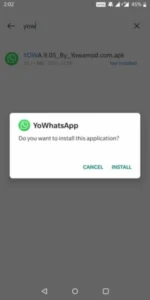 دانلود اپلیکیشن یو واتساپ (YoWhatsApp) - جدید ترین نسخه با امکانات فوق العاده نصب یو واتساپ