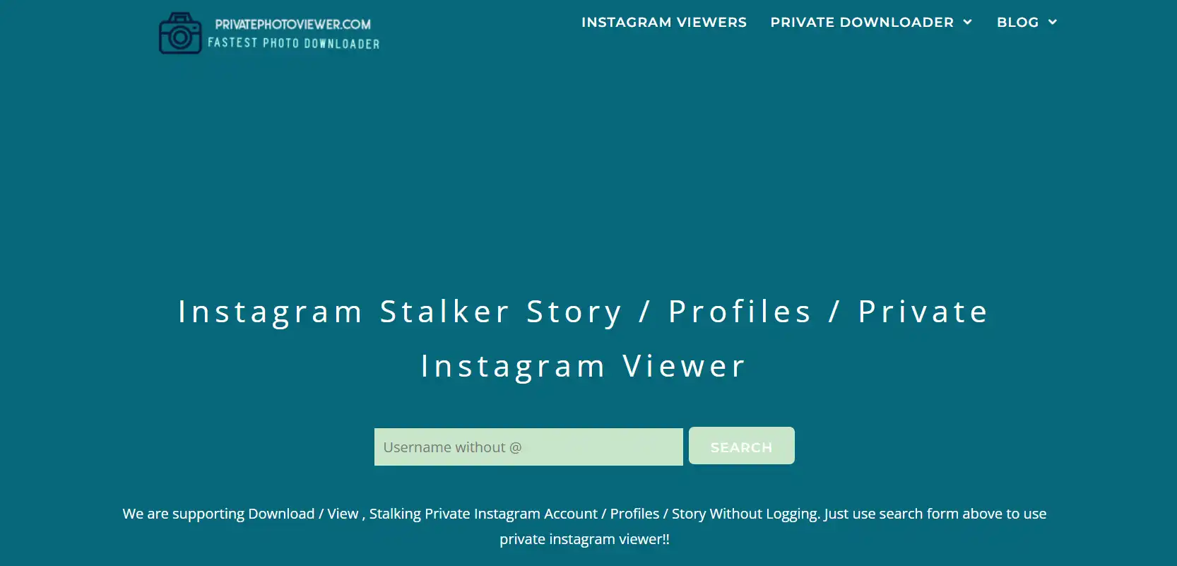 دیدن اکانت پرایوت private اینستاگرام دیگران با private instagram viewer